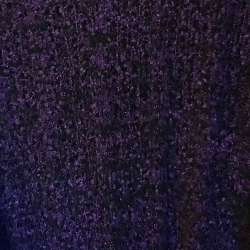 Dressbarn Purple Cardigan Sweater Sparkle - Picture 8 of 8
